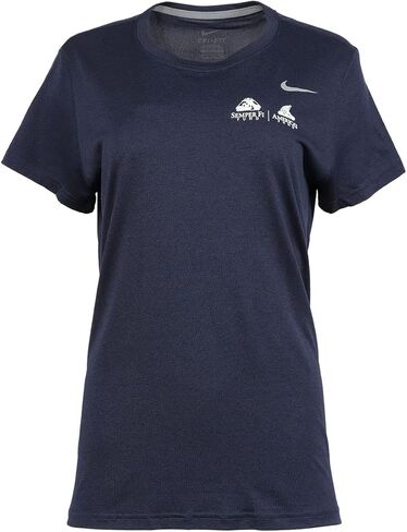 Nike Women's DriFit Legend Short Sleeve TShirt (X-Large, Navy Blue) in Saudi Arabia