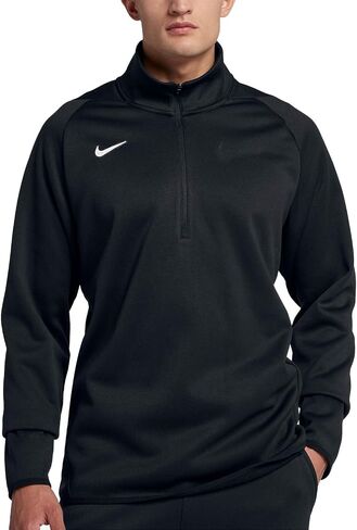 Nike Mens Therma Top (Medium, Black) in Saudi Arabia