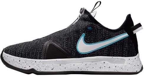 Nike PG 4 Mens Basketball Trainers CD5079 Sneakers Shoes (UK 6.5 US 7.5 EU 40.5, Black White Wolf Grey 004) in Saudi Arabia