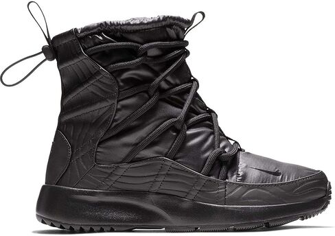 Nike Women's Tanjun High Rise Shoes, Black, Black/Black-anthracite, Size 8.0 in Saudi Arabia
