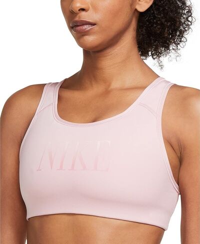 Nike Women's Dri-FIT Logo Scoop-Back Medium-Impact Sports Bra in Saudi Arabia