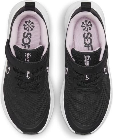 Nike Unisex-Child Star Runner 3 Pre School Running Shoe (12.5, Black/Pink, Numeric_12_Point_5) in Saudi Arabia
