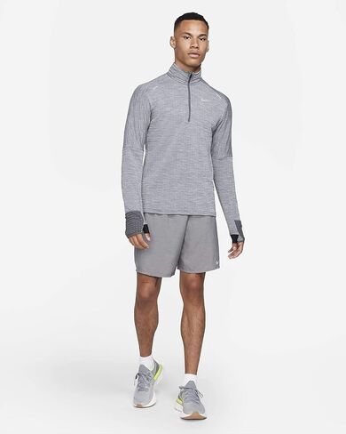 Nike Challenger Men's Brief-Lined Running Shorts CZ9066-084 (Smoke Grey/Silver), XX-Large in Saudi Arabia