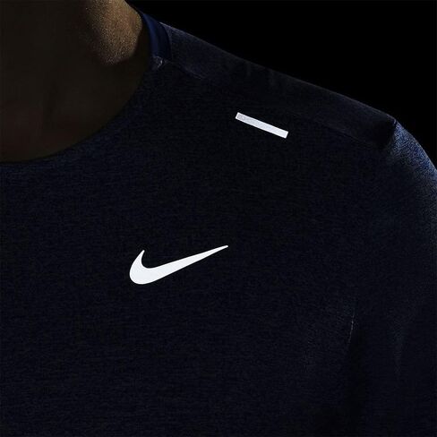 Nike Dri-FIT Rise 365 Men's Short-Sleeve Running Top (Royal), X-Large in Saudi Arabia