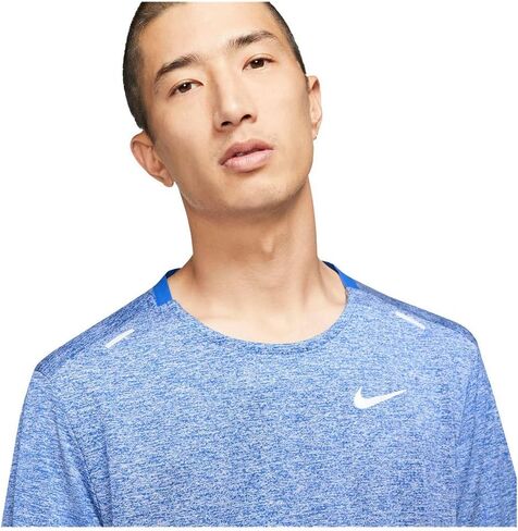 Nike Dri-FIT Rise 365 Men's Short-Sleeve Running Top (Royal), X-Large in Saudi Arabia