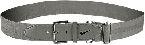 Nike Youth 3.0 Baseball Belt Gray | Black in Saudi Arabia