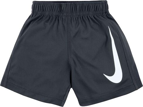 Nike Kids Boys' Performance Swoosh Shorts, Anthracite, 5 Little Kids in Saudi Arabia