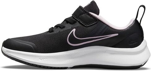 Nike Unisex-Child Star Runner 3 Pre School Running Shoe (2, Black/Pink, Numeric_2) in Saudi Arabia