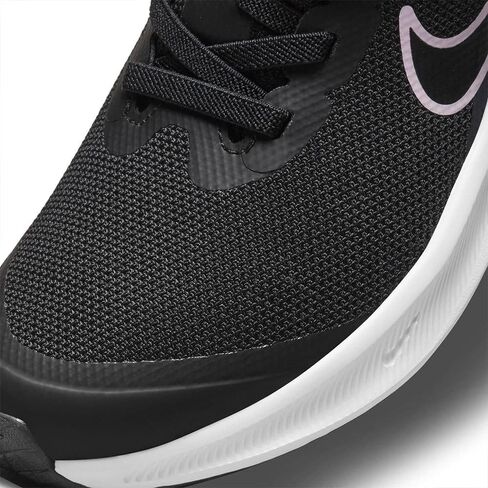 Nike Unisex-Child Star Runner 3 Pre School Running Shoe (2, Black/Pink, Numeric_2) in Saudi Arabia