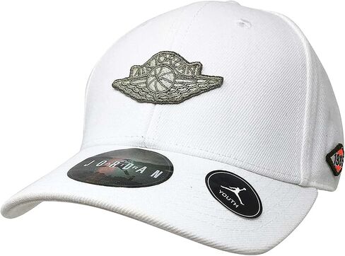 Nike Unisex Kids Hat, Cap Strapback Air Jordan 9A0079 White (One Size) in Saudi Arabia