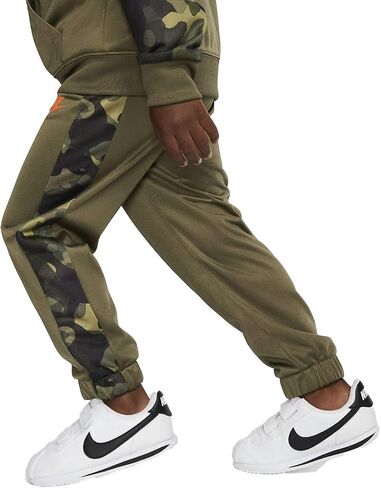 Nike Kids Boy's Textured Camo Full Zip Jacket and Pants Two-Piece Track Set (Little Kids) in Saudi Arabia