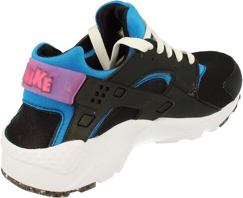 حذاء Huarache Run من نايك للأطفال الصغار باللون الأسود/الفوم النعناعي - LT باللون الأزرق (DR0166 001) in Saudi Arabia