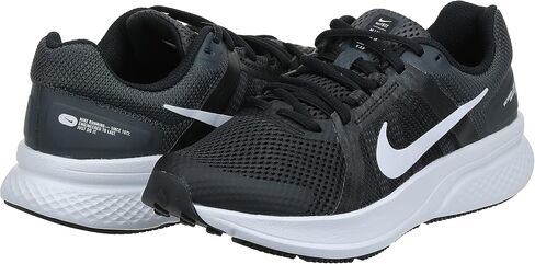 Nike Women's Stroke Running Shoe, Black White Dk Smoke Grey, 6 in Saudi Arabia