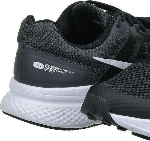 Nike Women's Stroke Running Shoe, Black White Dk Smoke Grey, 6 in Saudi Arabia