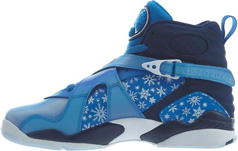 Nike Air Jordan 8 Retro Big Kid's Shoe Cobalt Blaze/Blue/Void/White 305368-400 in Saudi Arabia