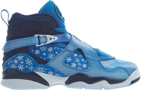 Nike Air Jordan 8 Retro Big Kid's Shoe Cobalt Blaze/Blue/Void/White 305368-400 in Saudi Arabia