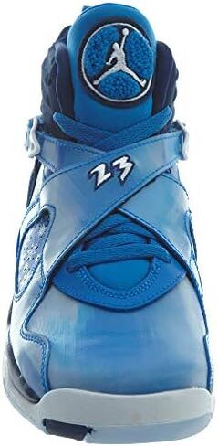 Nike Air Jordan 8 Retro Big Kid's Shoe Cobalt Blaze/Blue/Void/White 305368-400 in Kuwait