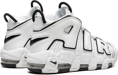 Nike Womens WMNS Air More Uptempo DO6718 100 White/Black - Size 5W in Saudi Arabia