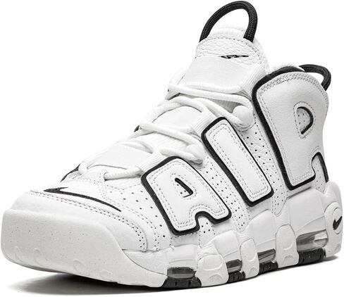 Nike Womens WMNS Air More Uptempo DO6718 100 White/Black - Size 5W in Saudi Arabia