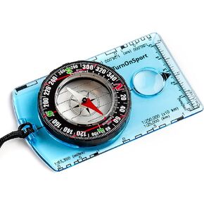 Orienteering Compass - Advanced Scout Compass for Hiking, Camping, and Backpacking - Best Survival Gifts for Kids in Saudi Arabia