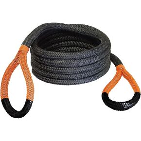 مجموعة Bubba Rope Sidewinder Xtreme موديل 176653RD للطرق الوعرة، مجموعة حركية قابلة للتمدد 5/8 × 20 قدم، حبل استرداد بقوة كسر تصل إلى 14000 رطل. باللون الأحمر/الأسود in Kuwait