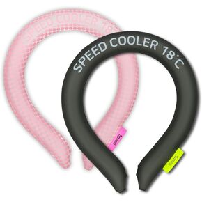 مبردات الرقبة SpeedUSA Insta Speed ​​(عبوة من قطعتين) (رمادي داكن ورمادي داكن)
