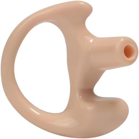 HYS Soft Larger Earmold Replacement Ear Pieces Flexible Open Ear Insert Ear Buds for Walkie Talkie 2 Way Radio Transparent Air Acoustic earpiece Headset in Kuwait