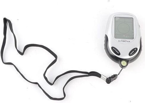 بوصلة ميزان حرارة رقمية إلكترونية متعددة الوظائف من KIWOP مع حبل تعليق للمشي لمسافات طويلة في الهواء الطلق in Kuwait