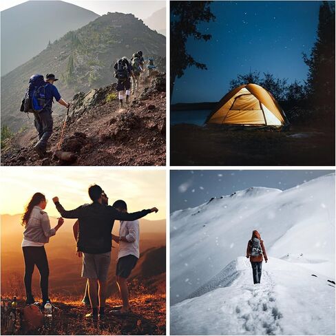 بوصلة ميزان حرارة رقمية إلكترونية متعددة الوظائف من KIWOP مع حبل تعليق للمشي لمسافات طويلة في الهواء الطلق in Kuwait