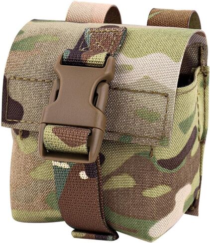 KRYDEX Tactical Molle Single Frag Grenade Pouch Small Tool Bag for Duty Belt MOLLE Vest and Backpack in Kuwait