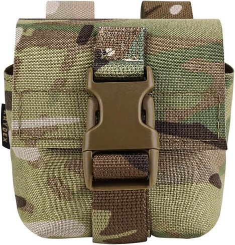 KRYDEX Tactical Molle Single Frag Grenade Pouch Small Tool Bag for Duty Belt MOLLE Vest and Backpack in Kuwait