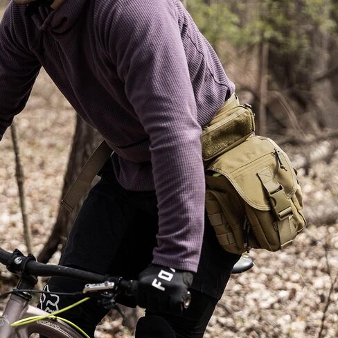 ANTARCTICA Waterproof Military Tactical Drop Leg Pouch Bag Type B Cross Over Leg Rig Outdoor Bike Cycling Hiking Thigh Bag in Kuwait