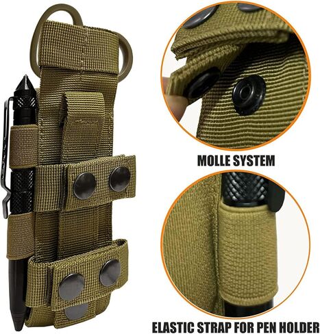 VIIDOO 2 Pack TQ Pouch - ترقية حامل عاصبة Molle مقطوع بالليزر لحزام الخدمة in Kuwait