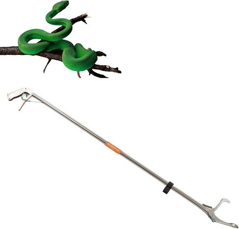 Gemer Snake Tong، أداة التعامل مع الأفعى القابلة للطي من الفولاذ المقاوم للصدأ للصيد in Kuwait