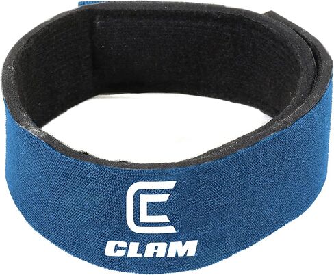 CLAM 16614 Tip Up/Rattle Reel Spool Wrap - Blue, 2 Pack in Saudi Arabia