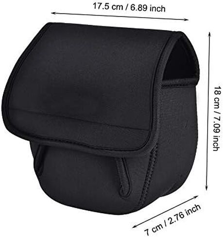 Zerone Fishing Reel Cover, Spinning Reel Protective Cover Pouch Bag Fishing Reel Protective Case Fishing Accessory(S) in Saudi Arabia