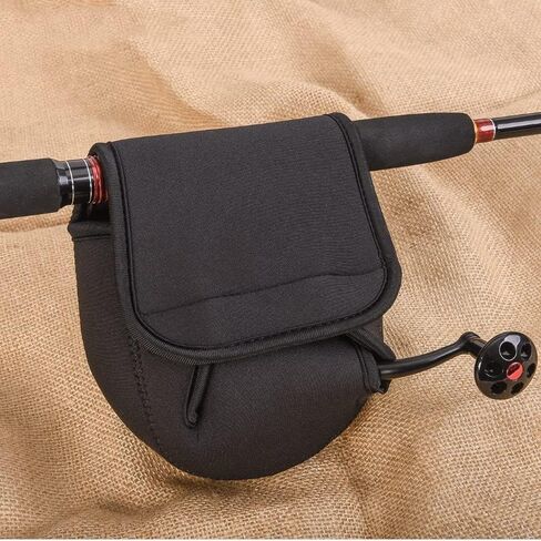 Zerone Fishing Reel Cover, Spinning Reel Protective Cover Pouch Bag Fishing Reel Protective Case Fishing Accessory(S) in Saudi Arabia