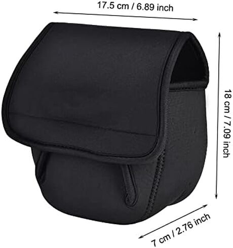 Zerone Fishing Reel Cover, Spinning Reel Protective Cover Pouch Bag Fishing Reel Protective Case Fishing Accessory(S) in Saudi Arabia