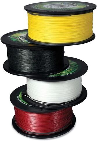 خيط صيد السمك Power Pro 21102000500Y، 200 رطل/500 ياردة، أصفر in Kuwait