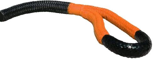 مجموعة Bubba Rope Sidewinder Xtreme موديل 176653RD للطرق الوعرة، مجموعة حركية قابلة للتمدد 5/8 × 20 قدم، حبل استرداد بقوة كسر تصل إلى 14000 رطل. باللون الأحمر/الأسود in Kuwait