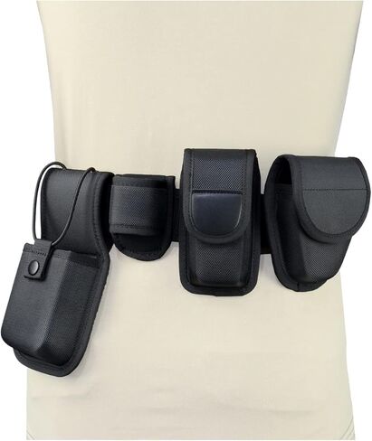 5-in-1 Tactical Duty Belt Kit with Pouches, Police Duty Belt Rig, Law Enforcement Sentinel Duty Gear Kit in Kuwait