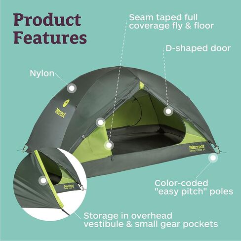 MARMOT Crane Creek 2P/3P Camping and Backpacking Tents & Footprints in Kuwait