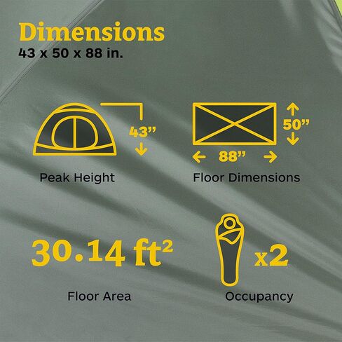 MARMOT Crane Creek 2P/3P Camping and Backpacking Tents & Footprints in Kuwait