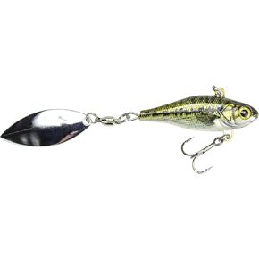 LUNKERHUNT | Spinner baits for Bass Fishing | Tail Spinner Lure, Unique Blade Baits for Bass, Trout Lures | Hard Metal Tail Spinnerbait with Sharp Blade Bait for Explosive Strikes
