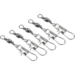PATIKIL Fishing Barrel Swivel with Interlock Snap, Carbon Steel in Saudi Arabia