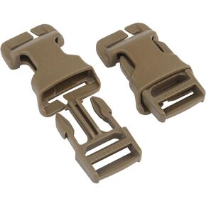 2pcs 2.5CM QASM Quick Attach Surface Mount Buckle Tactical Mil-spec MOLLE PALS Webbing Hunting Vest Modular Attachment Point in Saudi Arabia