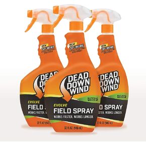 Dead Down Wind Evolve Field Spray، خشب طبيعي، زجاجة 32 أونصة، 3 عبوات in Kuwait