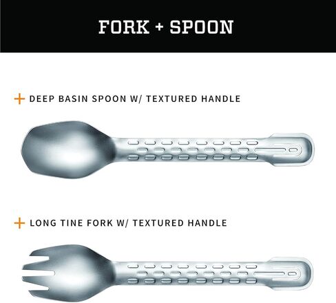 Gerber Gear Devour Multi-Fork - Camp Eating Tool and Multi-Tool - EDC Gear and Equipment - Titanium in Kuwait