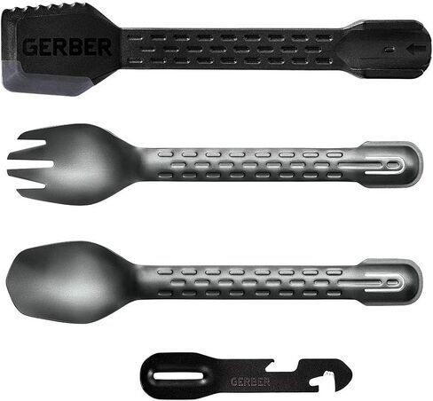 Gerber Gear Devour Multi-Fork - Camp Eating Tool and Multi-Tool - EDC Gear and Equipment - Titanium in Kuwait