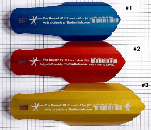 TheTentLab(R) Deuce(R) Ultralight Backpacking Potty Trowel - in 3 Sizes in Saudi Arabia